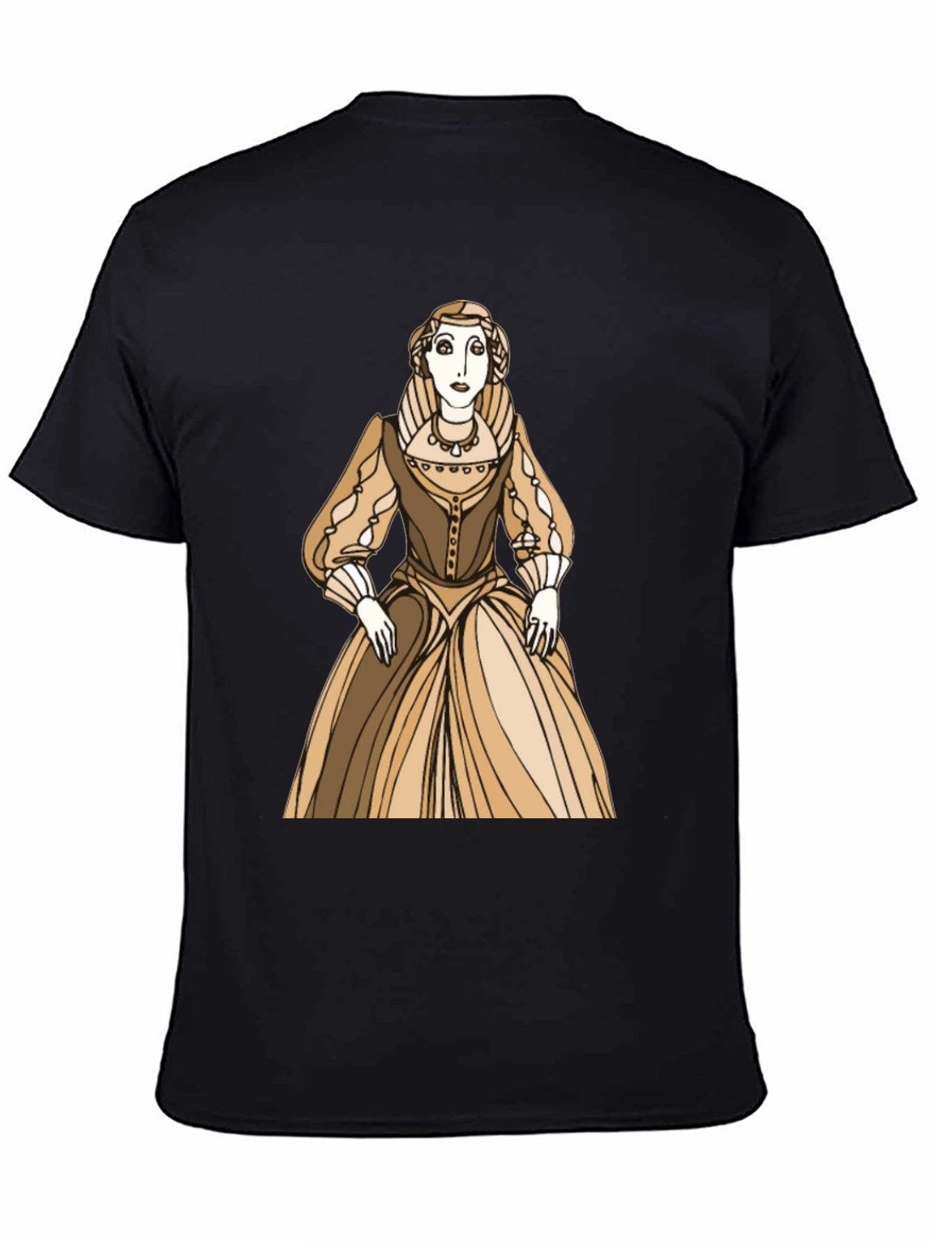 Renaissance Woman Graphic Tee - Classic Art Shirt