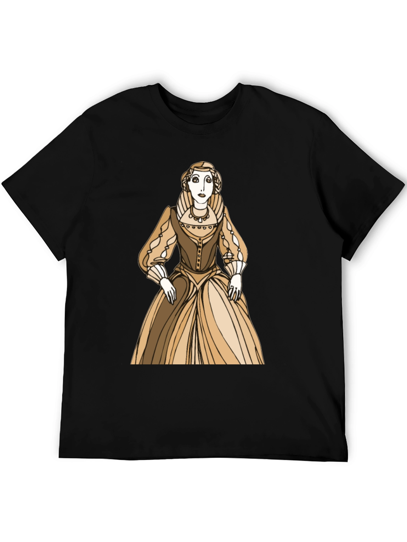 Renaissance Woman Graphic Tee - Classic Art Shirt
