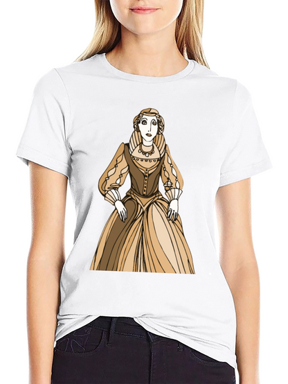 Renaissance Woman Graphic Tee - Classic Art Shirt