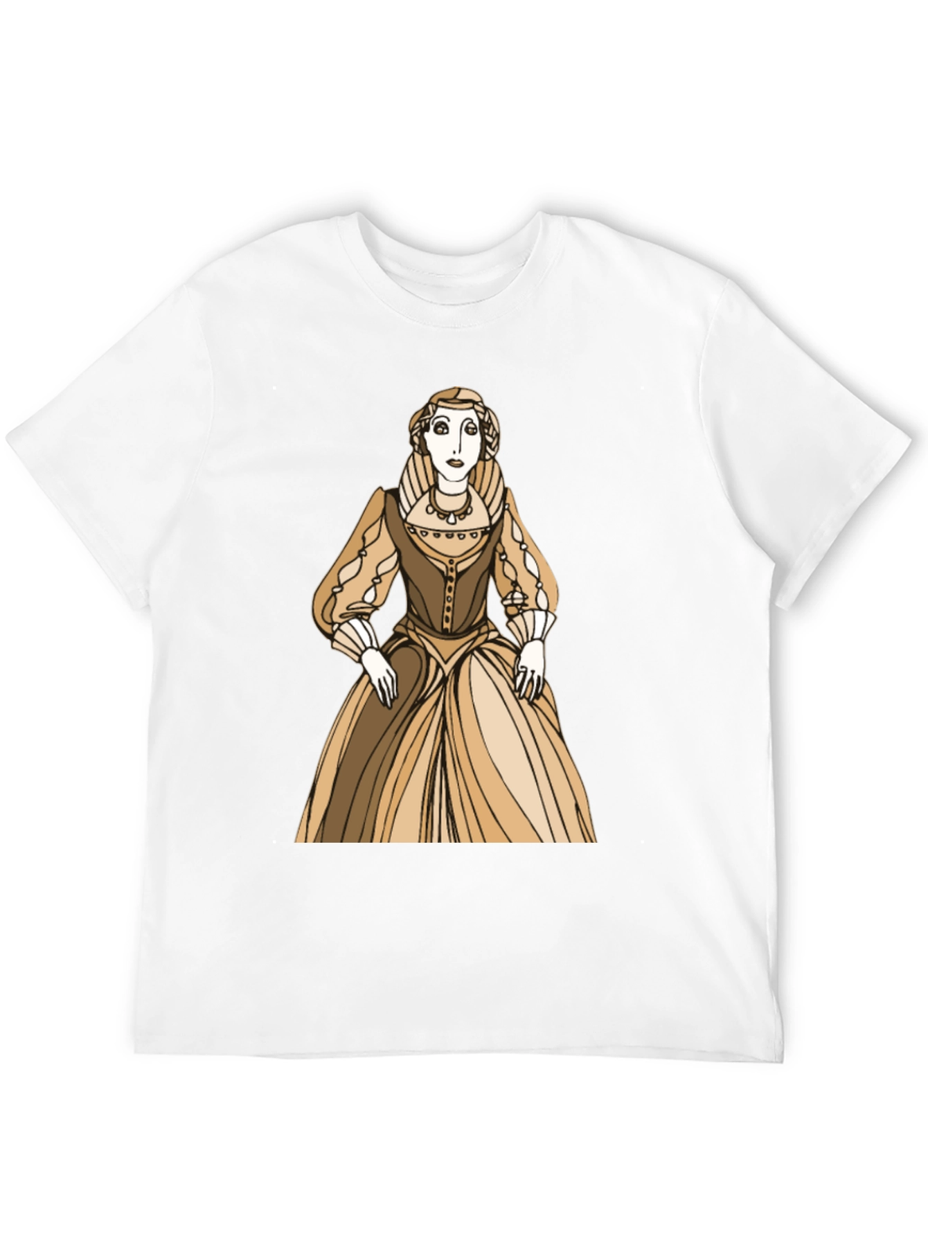 Renaissance Woman Graphic Tee - Classic Art Shirt