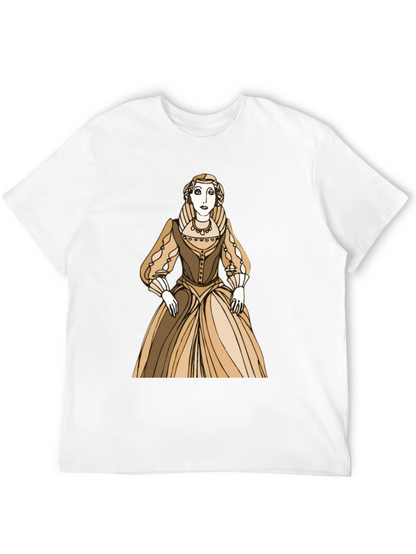 Renaissance Woman Graphic Tee - Classic Art Shirt