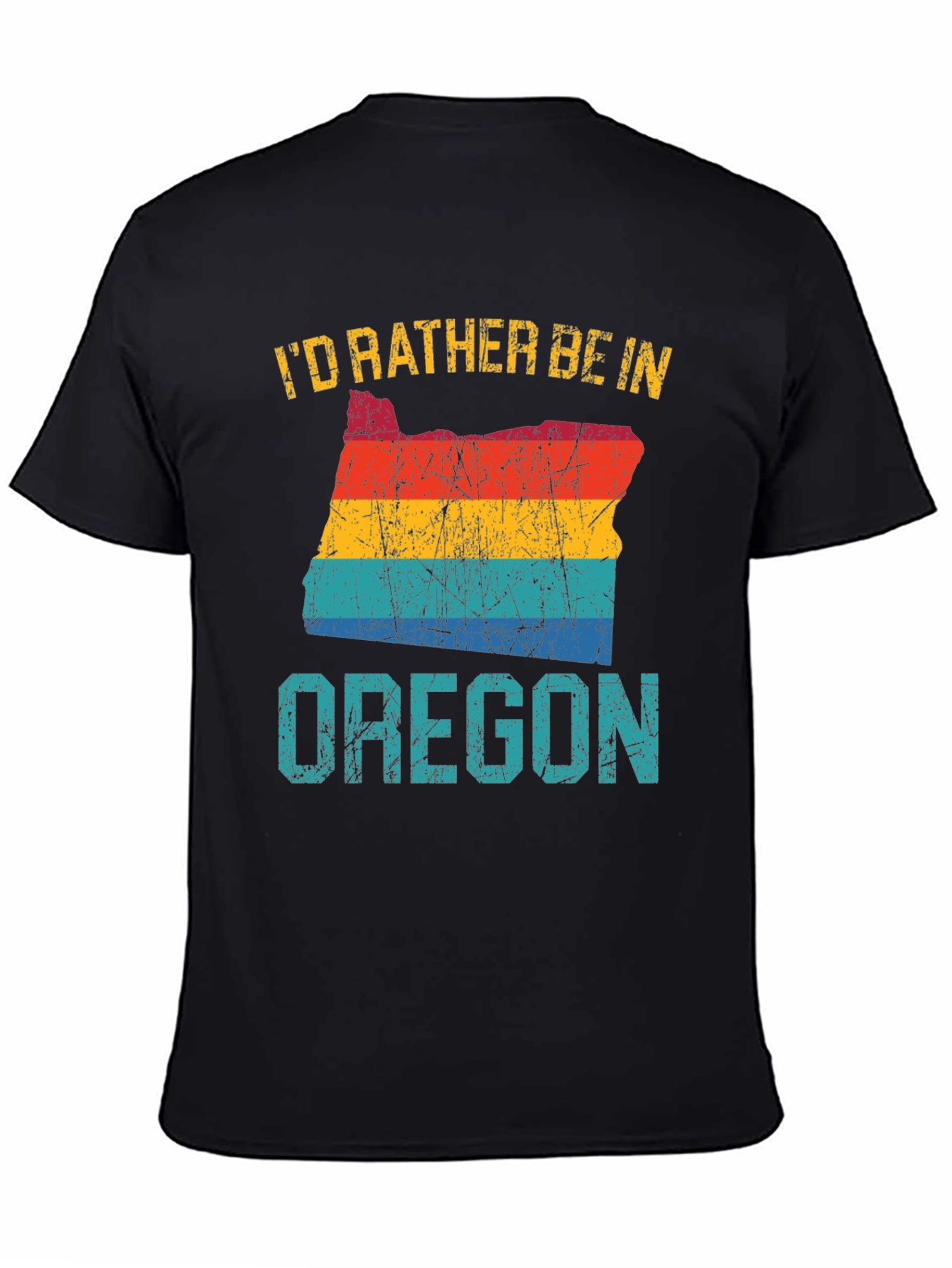 Oregon State Graphic Tee - Retro Travel Shirt