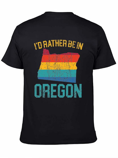 Oregon State Graphic Tee - Retro Travel Shirt