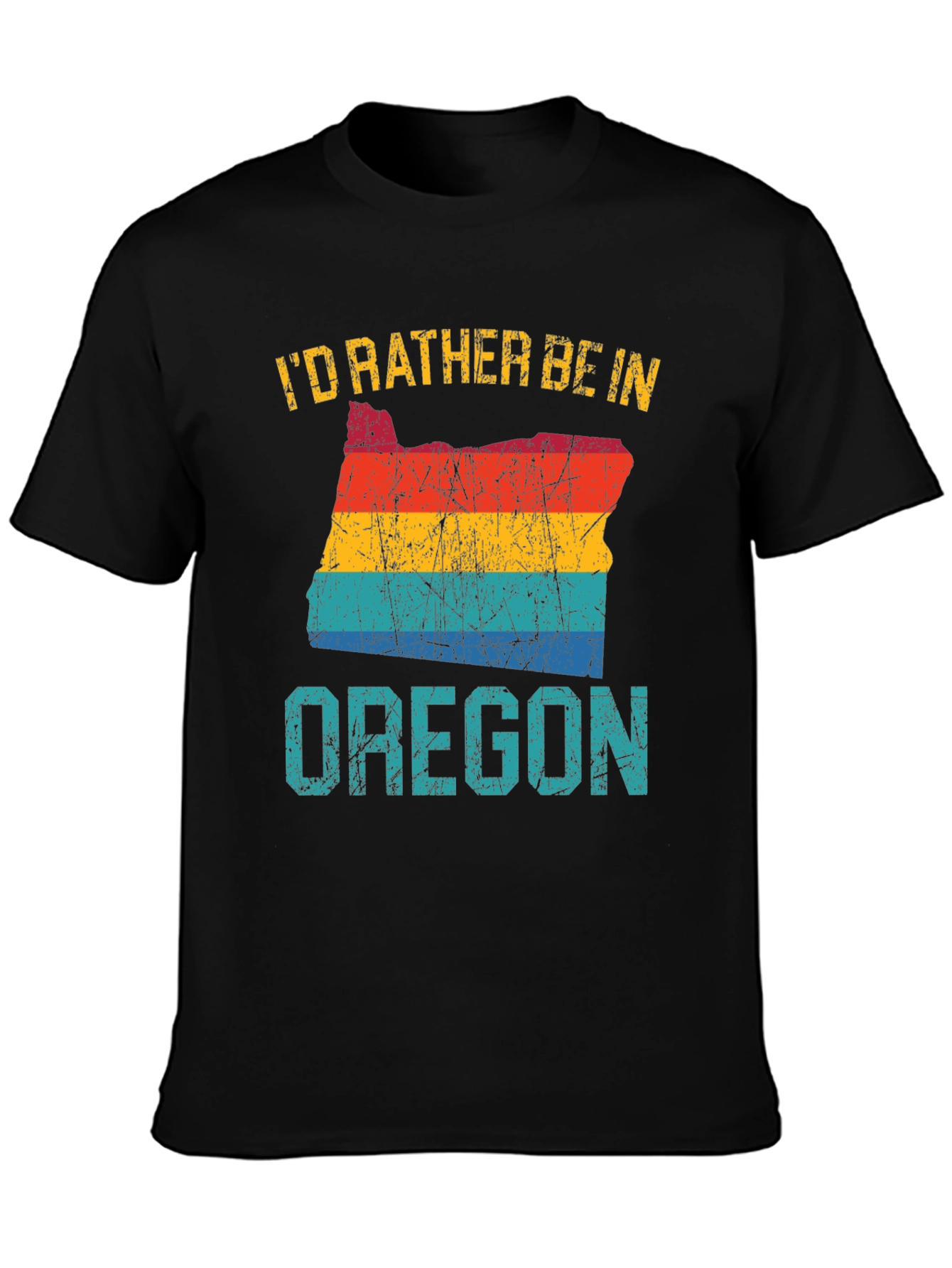 Oregon State Graphic Tee - Retro Travel Shirt