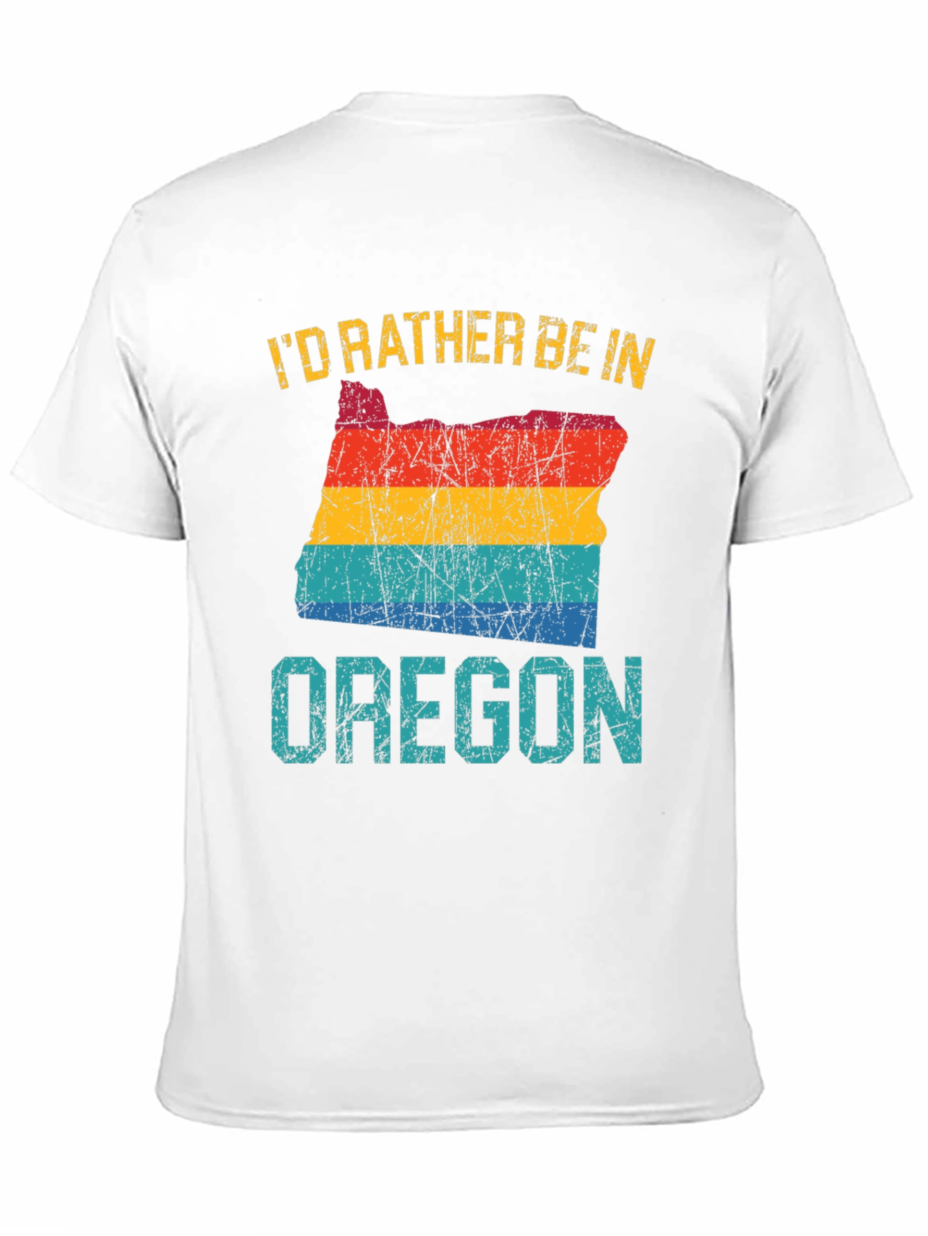 Oregon State Graphic Tee - Retro Travel Shirt