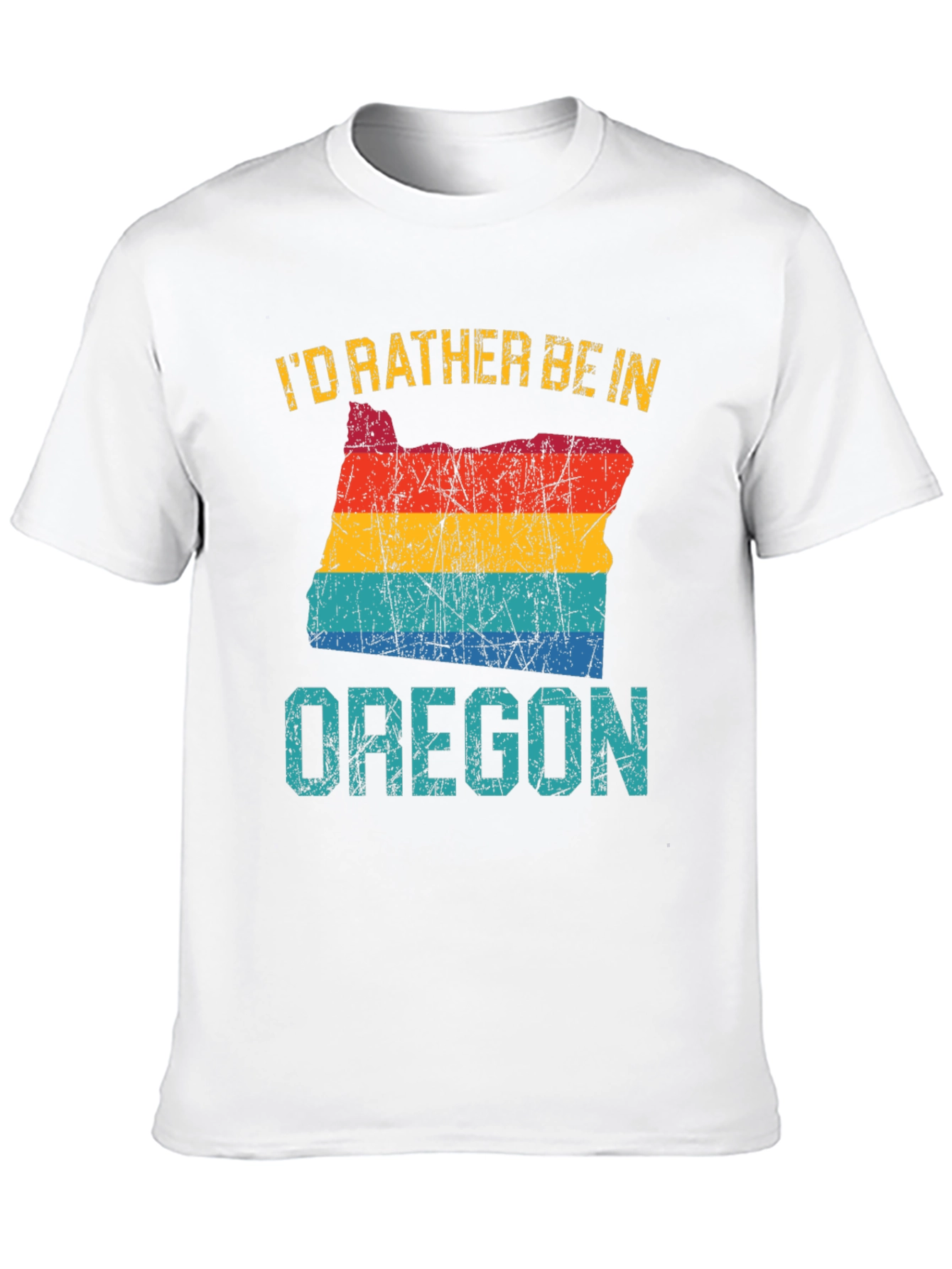 Oregon State Graphic Tee - Retro Travel Shirt