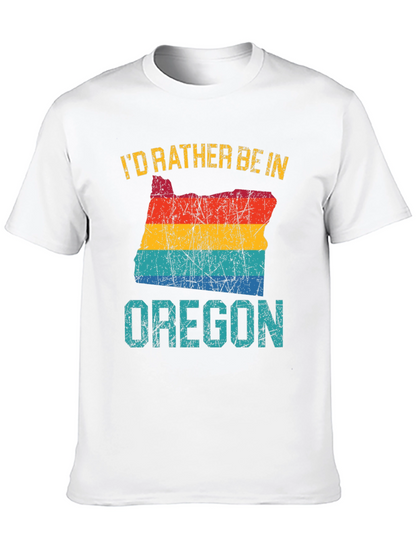 Oregon State Graphic Tee - Retro Travel Shirt
