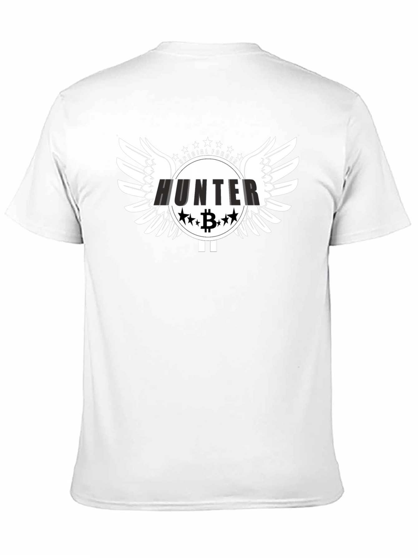Hunter Special Forces Bitcoin Graphic T-Shirt