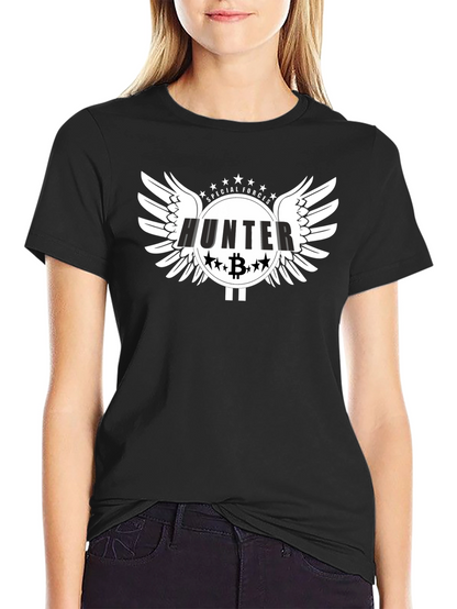 Hunter Special Forces Bitcoin Graphic T-Shirt