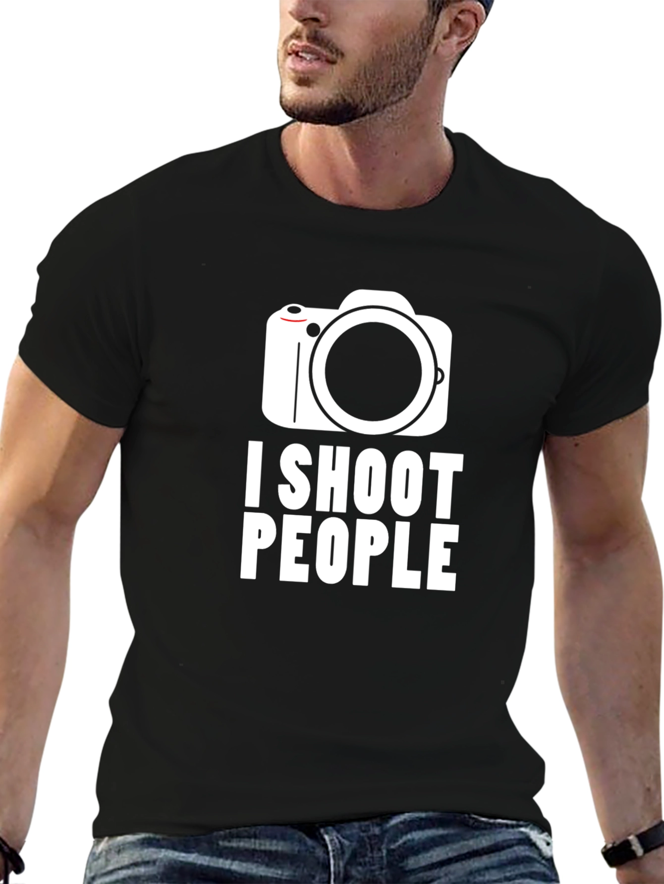 I Shoot People Photography T-Shirt
