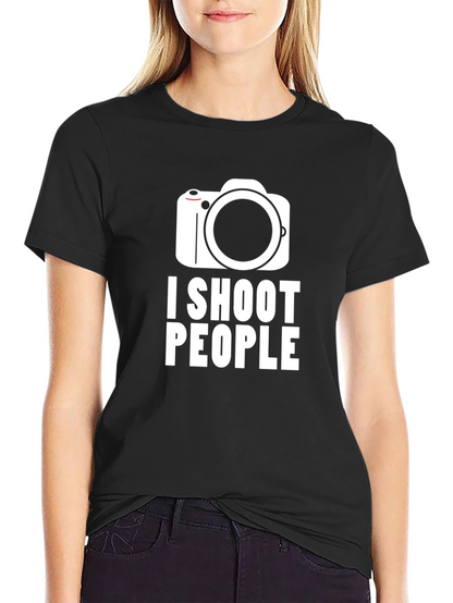 I Shoot People Photography T-Shirt