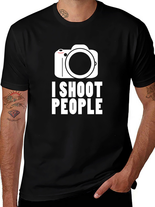 I Shoot People Photography T-Shirt
