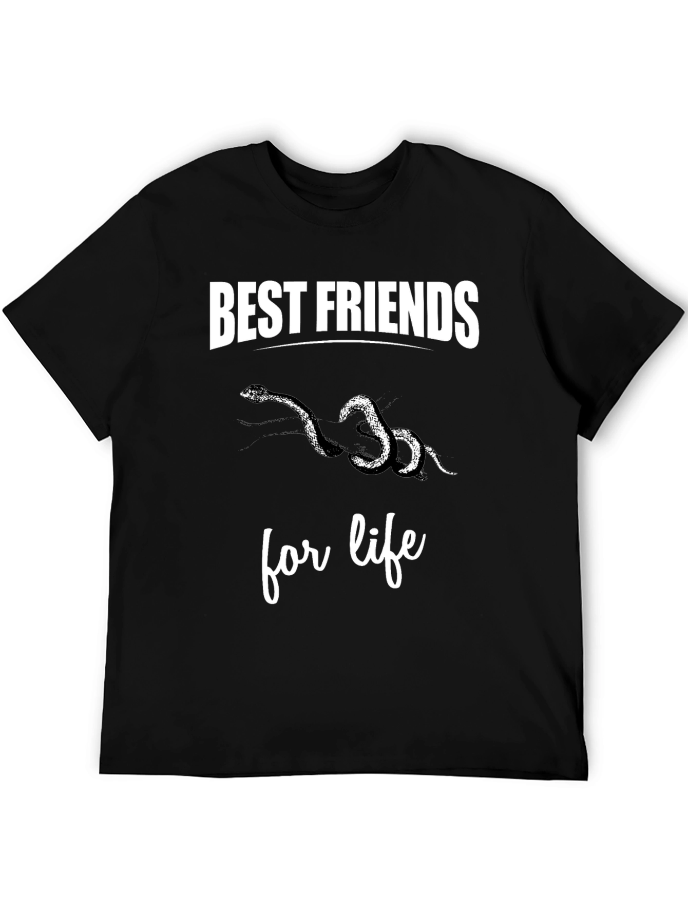 Best Friends Snakes Graphic Tee Shirt