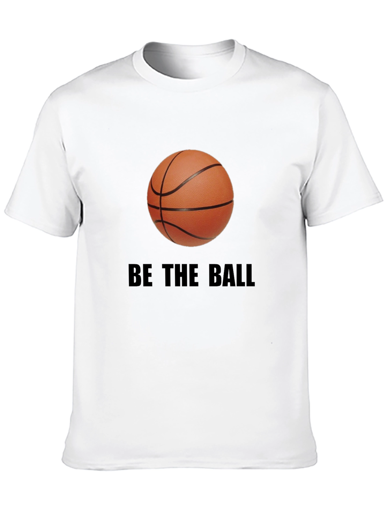 Be the Ball T-Shirt - Unique Basketball Graphic Tee