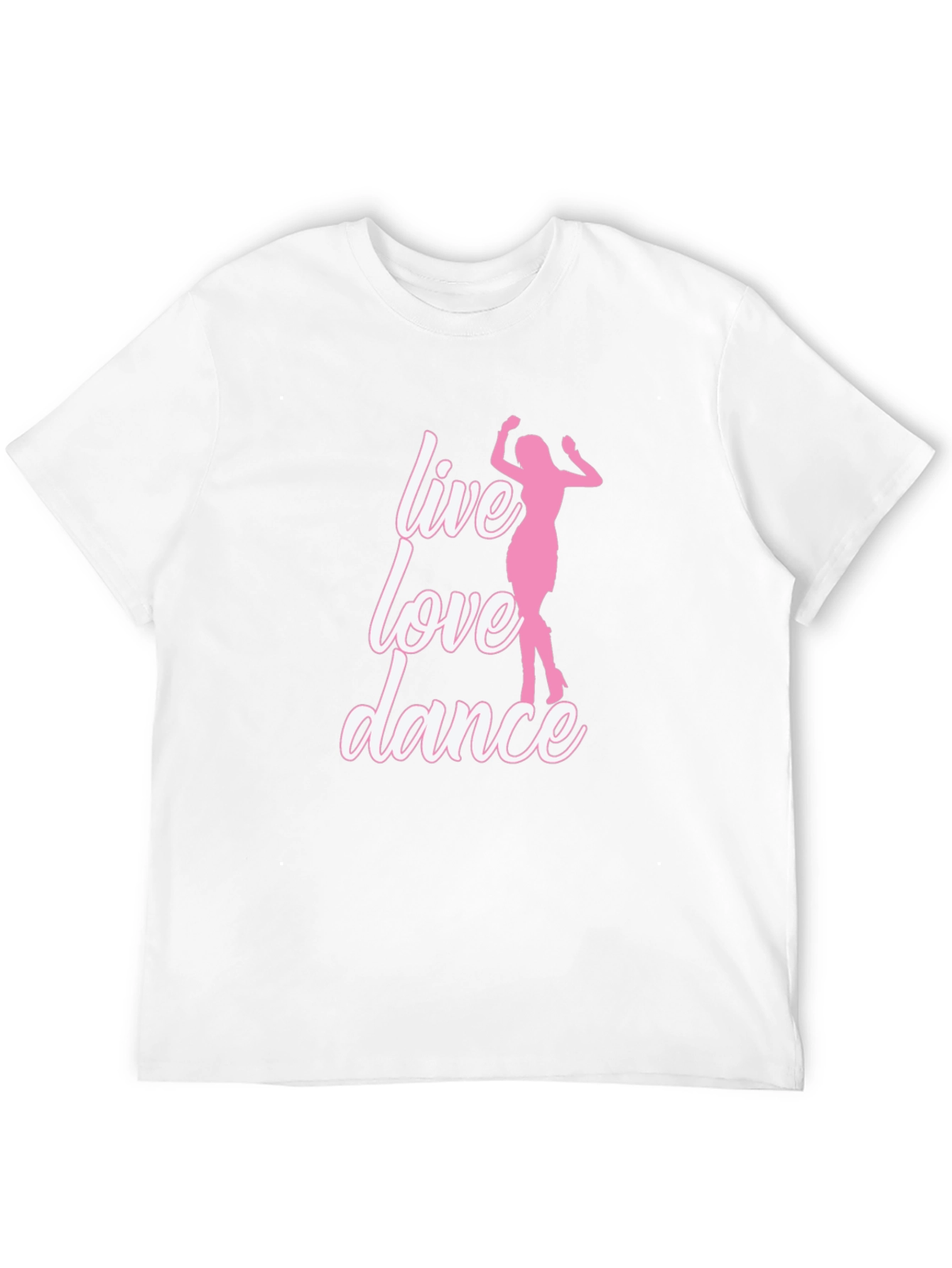 Live Love Dance Graphic Tee - Black