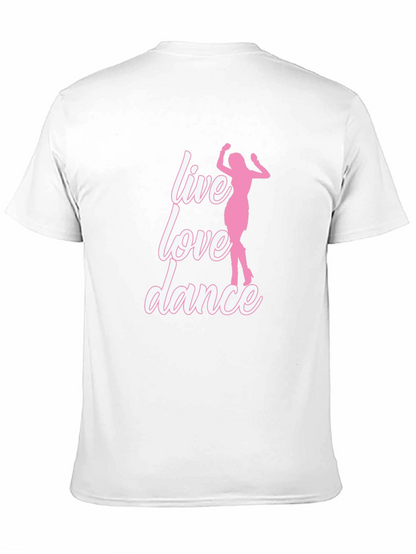 Live Love Dance Graphic Tee - Black