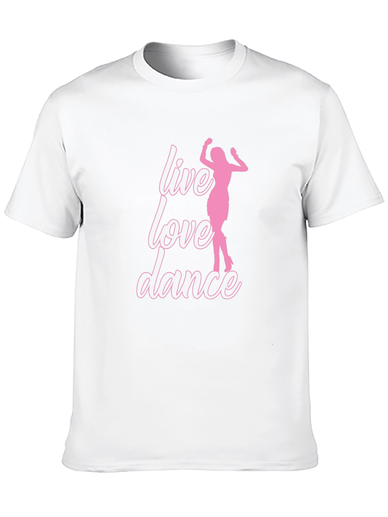 Live Love Dance Graphic Tee - Black