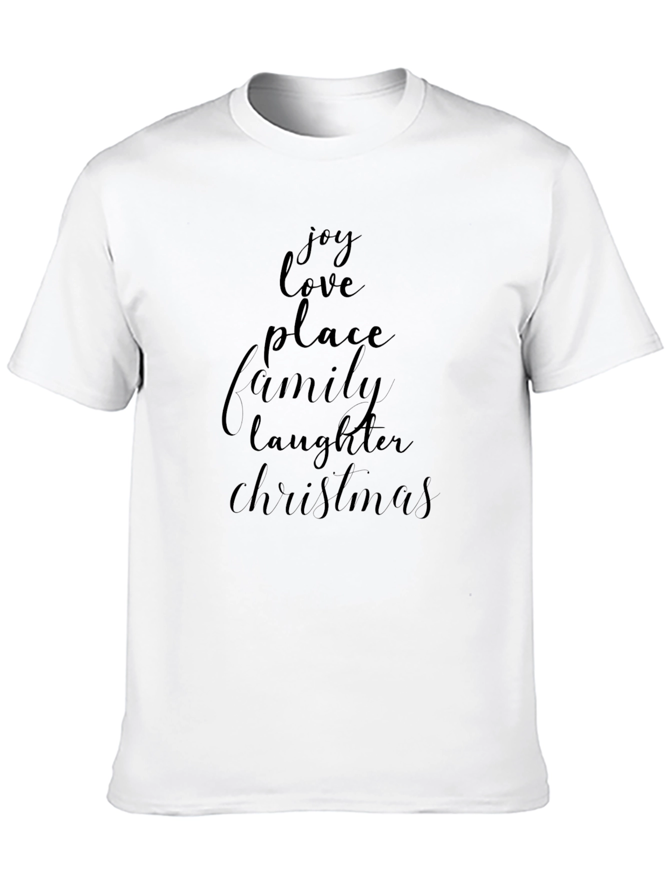 Joy Love Christmas Family T-Shirt