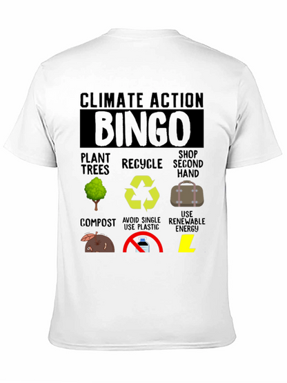 Climate Action Bingo T-Shirt
