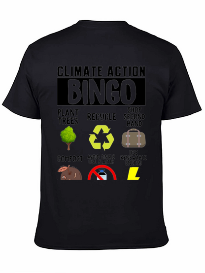 Climate Action Bingo T-Shirt
