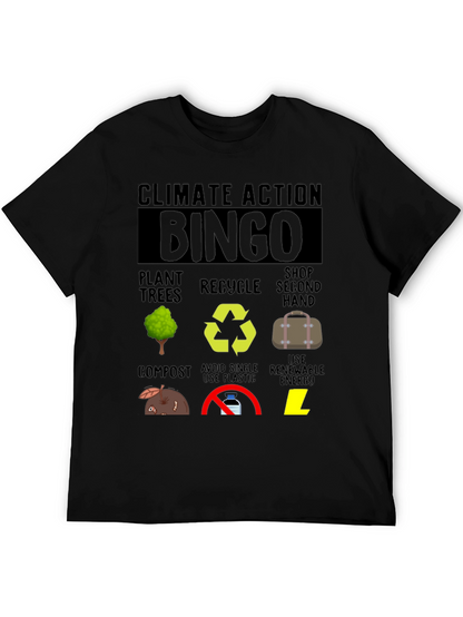 Climate Action Bingo T-Shirt