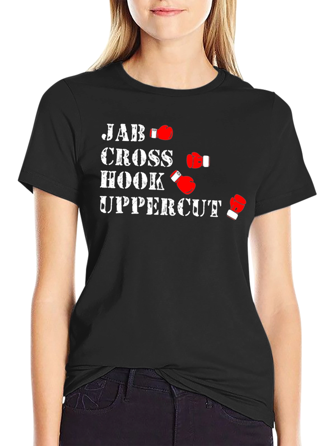 Boxing Moves Graphic Tee