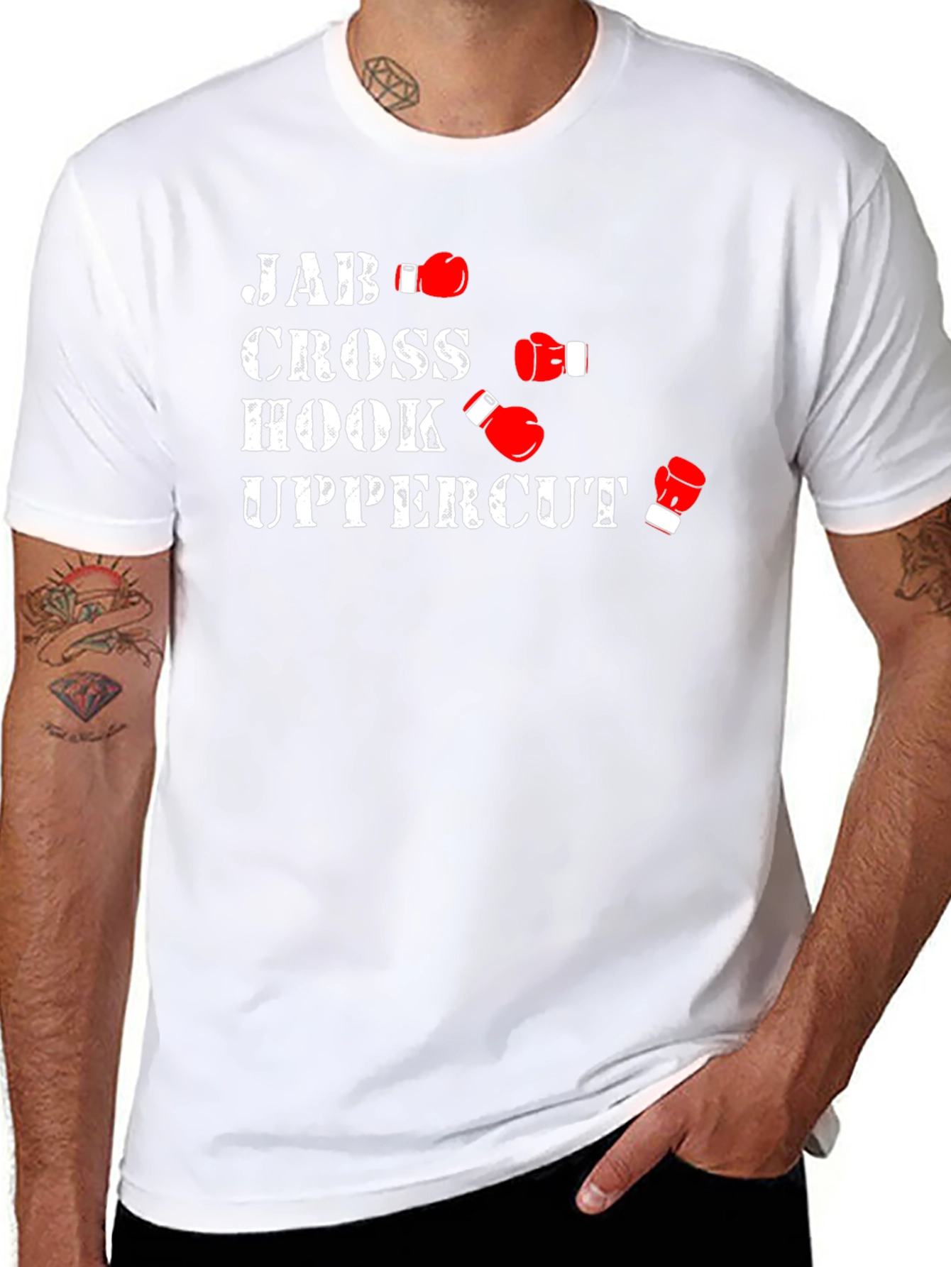 Boxing Moves Graphic Tee