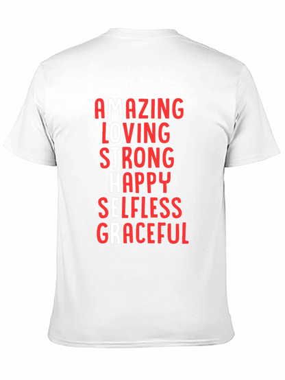 Amazing Mother Graphic Tee - Black