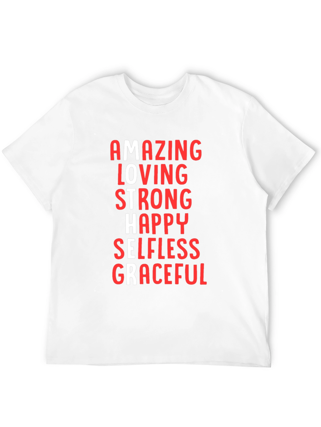 Amazing Mother Graphic Tee - Black