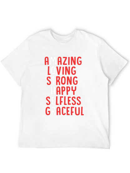 Amazing Mother Graphic Tee - Black
