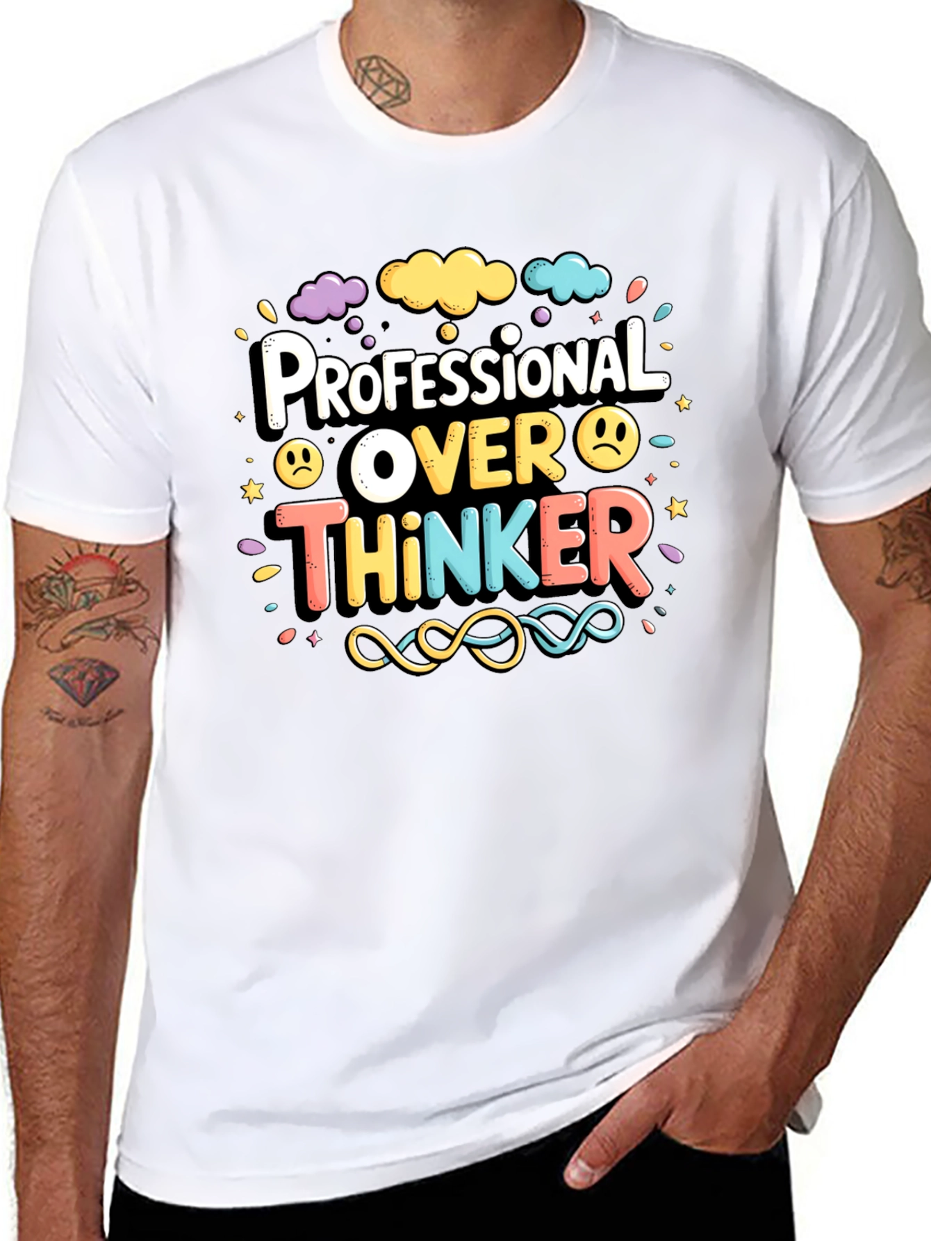 Professional Over Thinker Graphic Tee