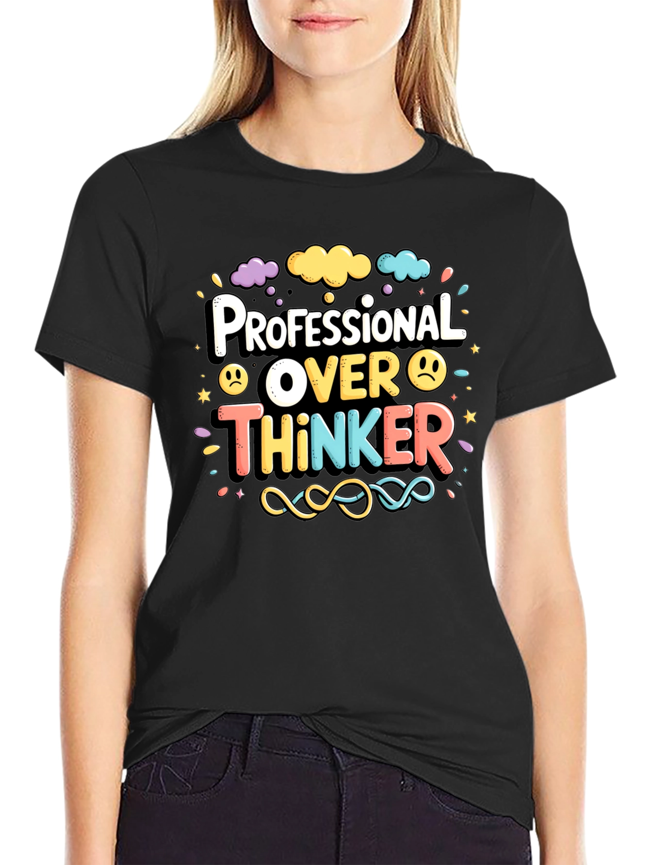 Professional Over Thinker Graphic Tee