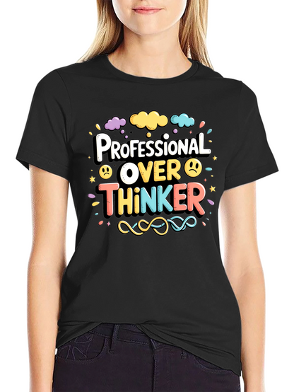 Professional Over Thinker Graphic Tee