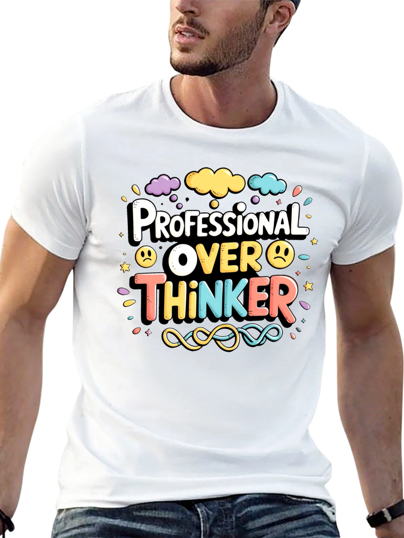 Professional Over Thinker Graphic Tee