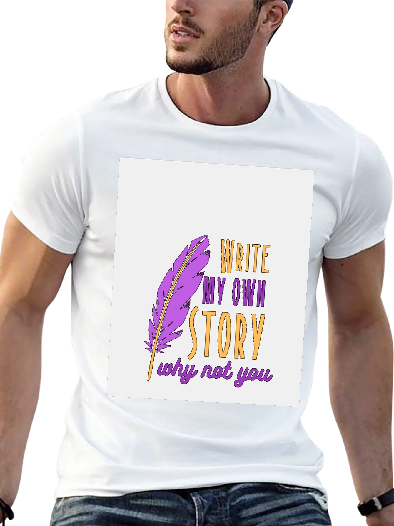 Write My Own Story Graphic Tee