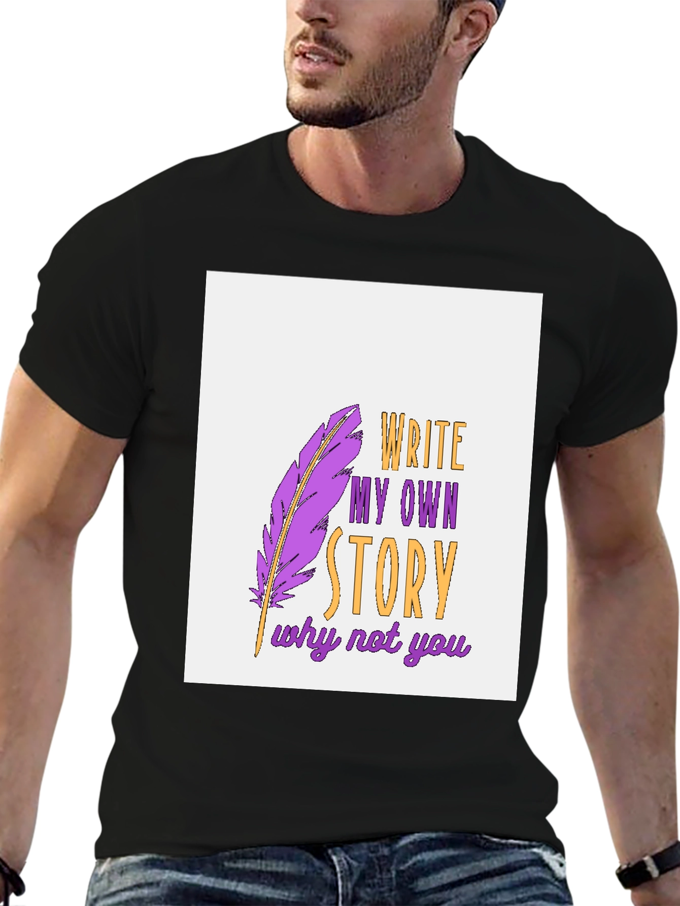 Write My Own Story Graphic Tee