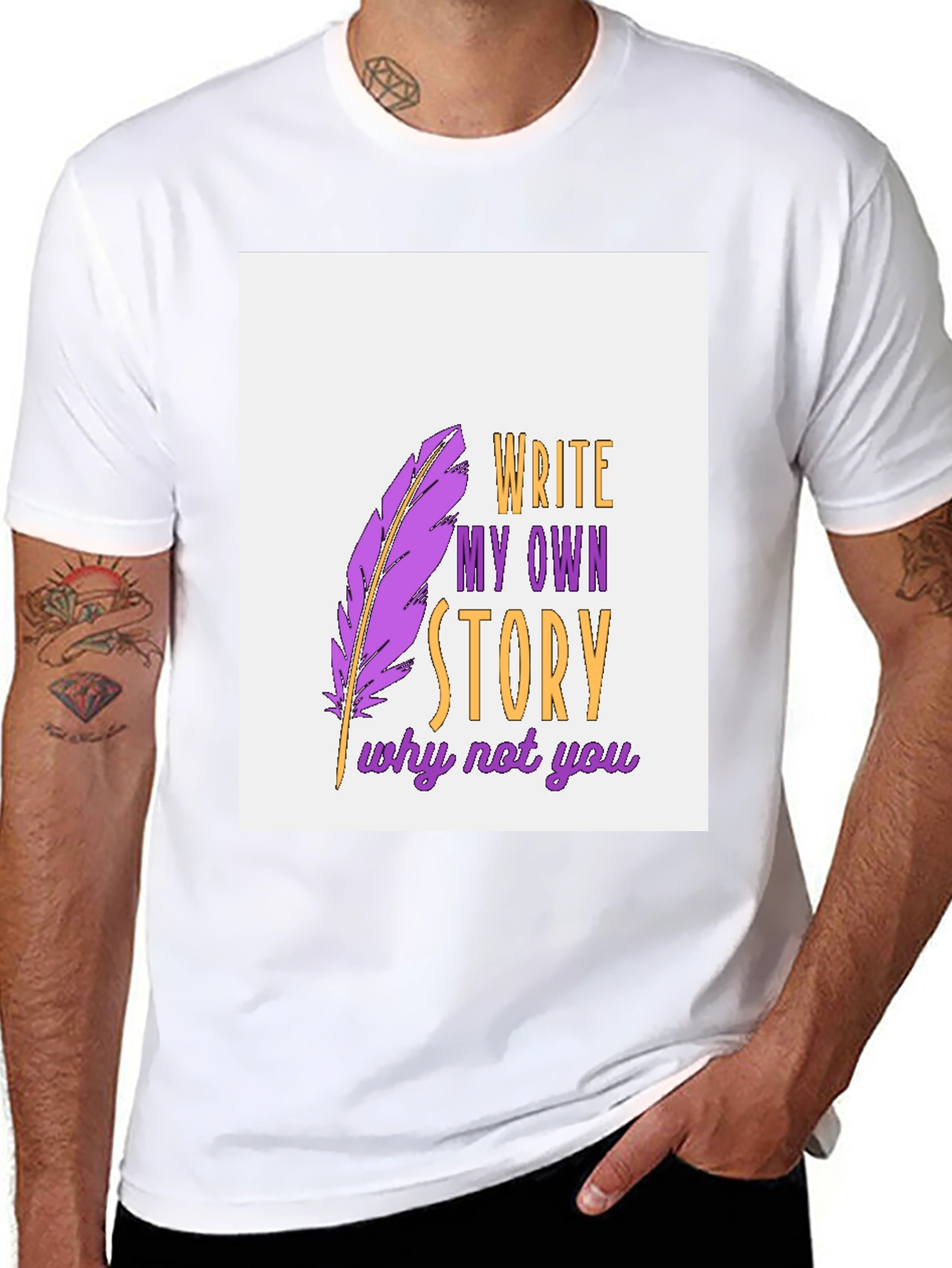 Write My Own Story Graphic Tee