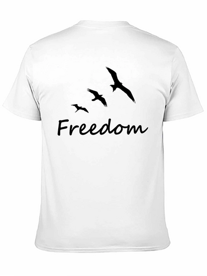 Freedom Bird Graphic T-Shirt - Mens Black Tee