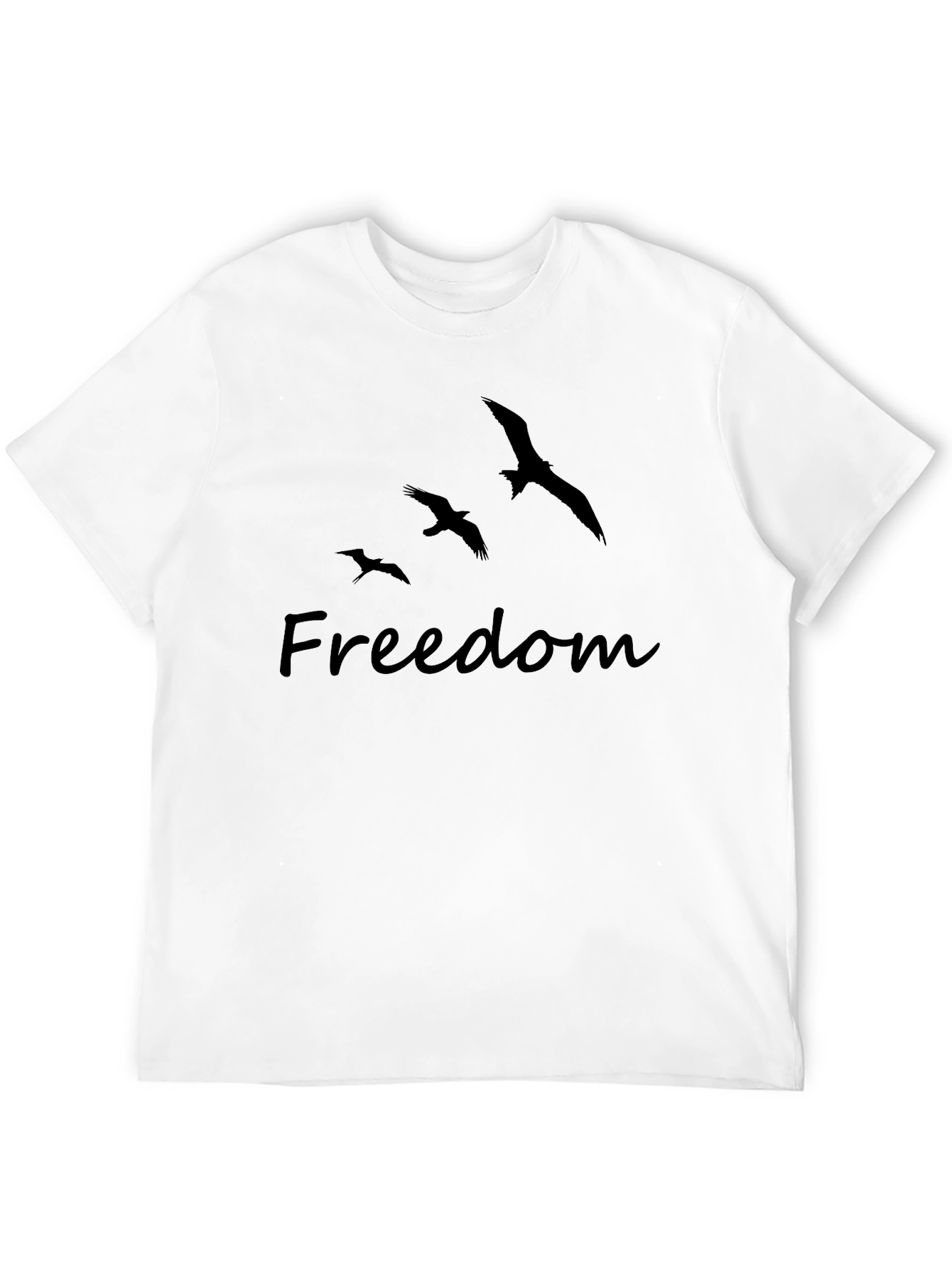 Freedom Bird Graphic T-Shirt - Mens Black Tee