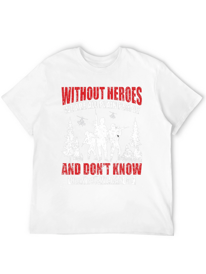 Heroic Tribute Tee: Military Graphic T-Shirt