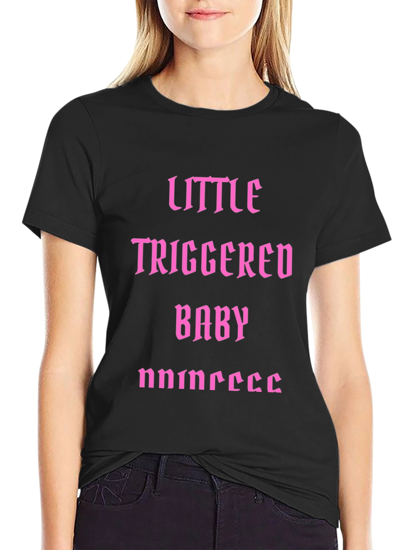Little Triggered Baby Princess Graphic Tee