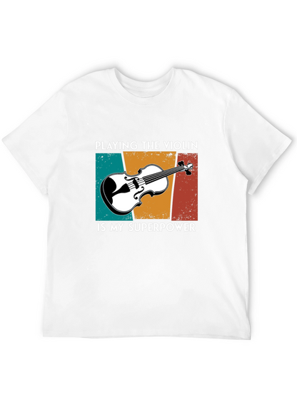 Violin Superpower T-Shirt - Music Lover Tee