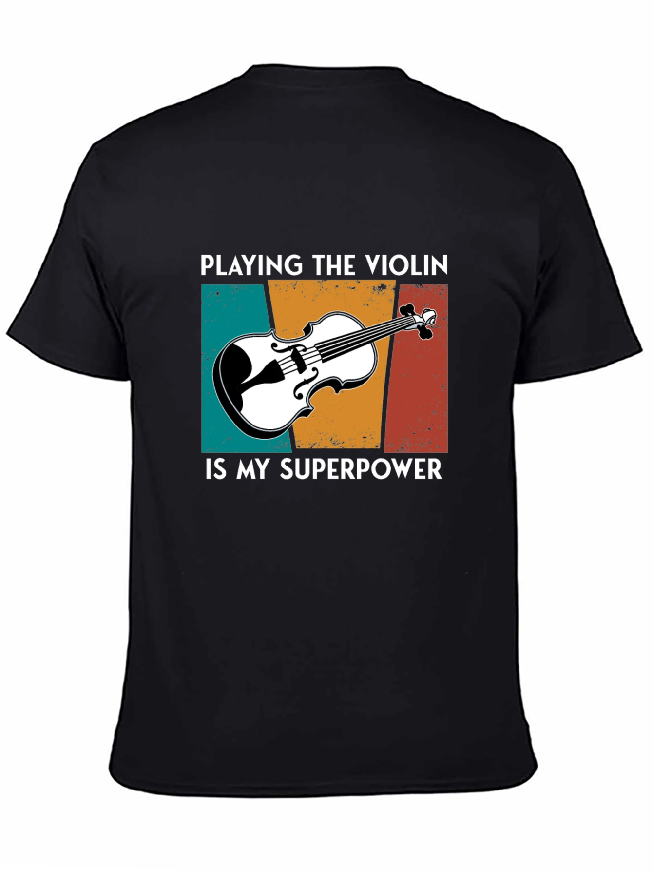 Violin Superpower T-Shirt - Music Lover Tee