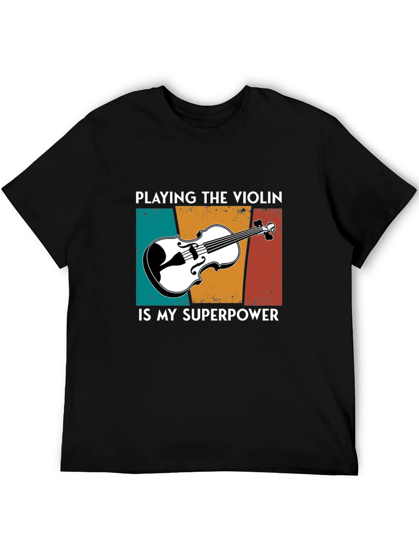 Violin Superpower T-Shirt - Music Lover Tee