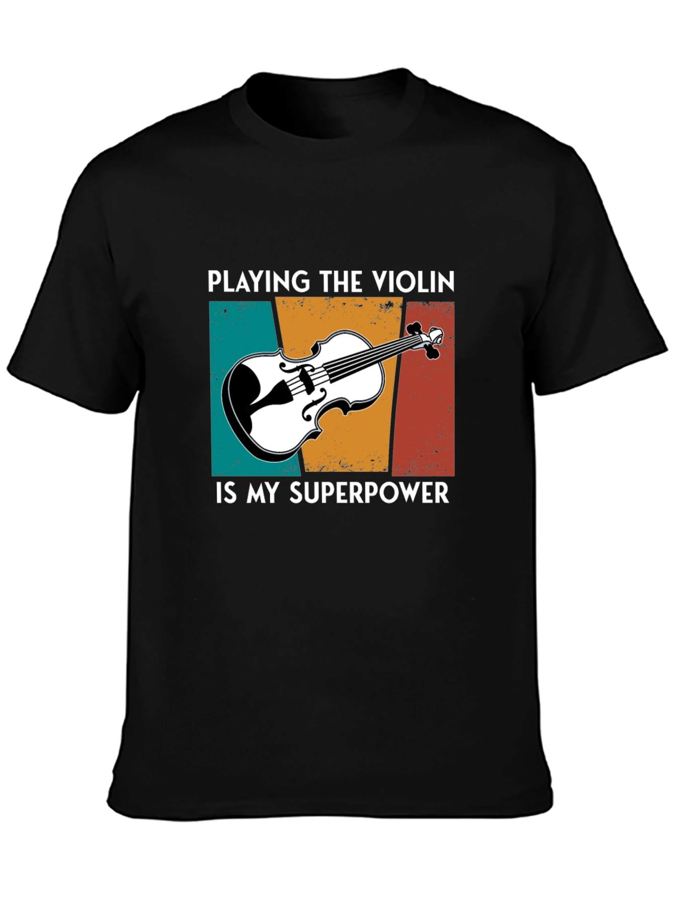 Violin Superpower T-Shirt - Music Lover Tee