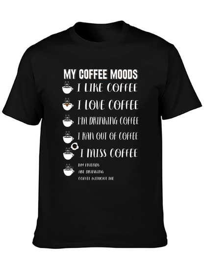 Coffee Moods Graphic T-Shirt