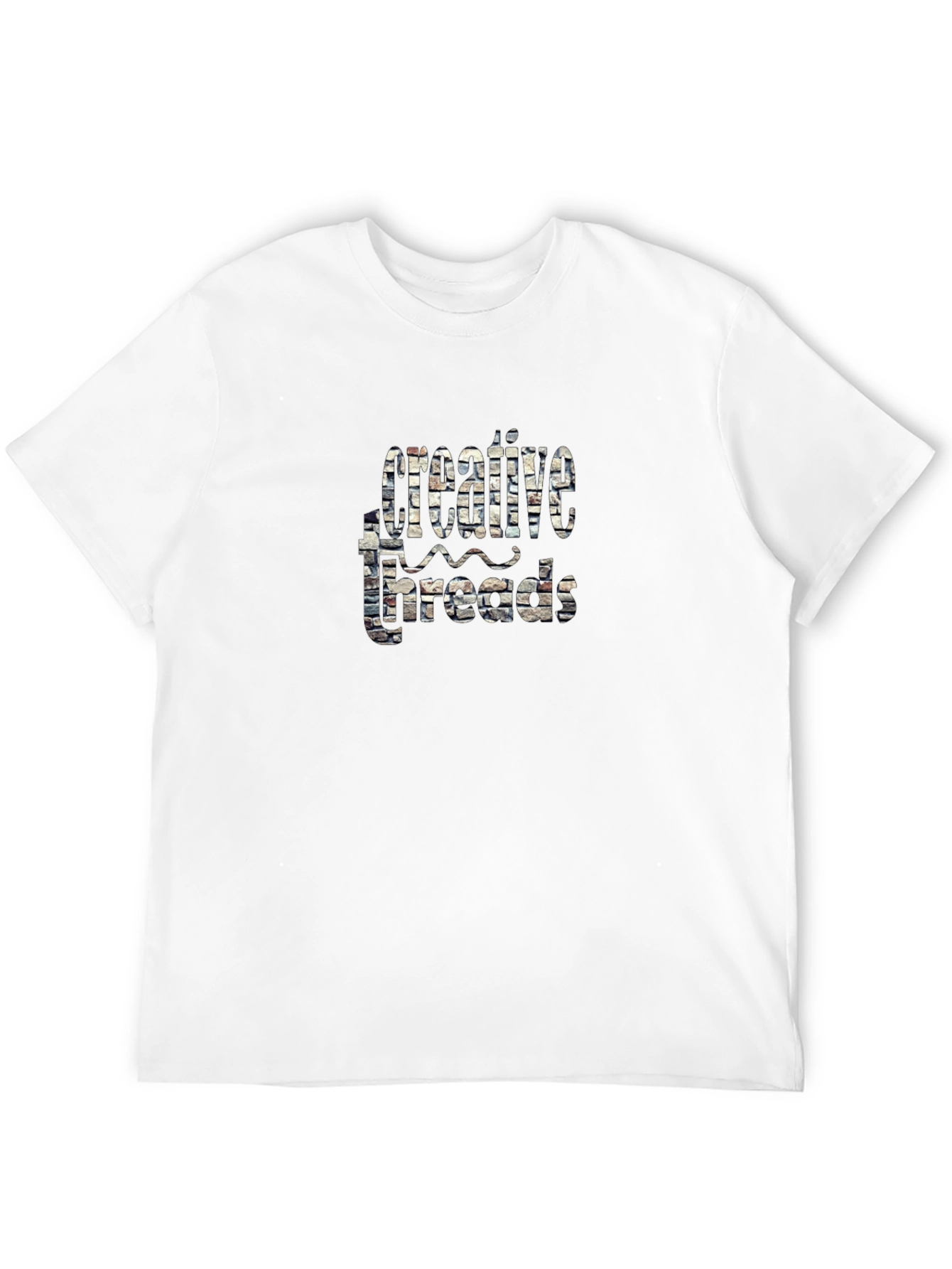 Creative Threads Graphic Black T-Shirt