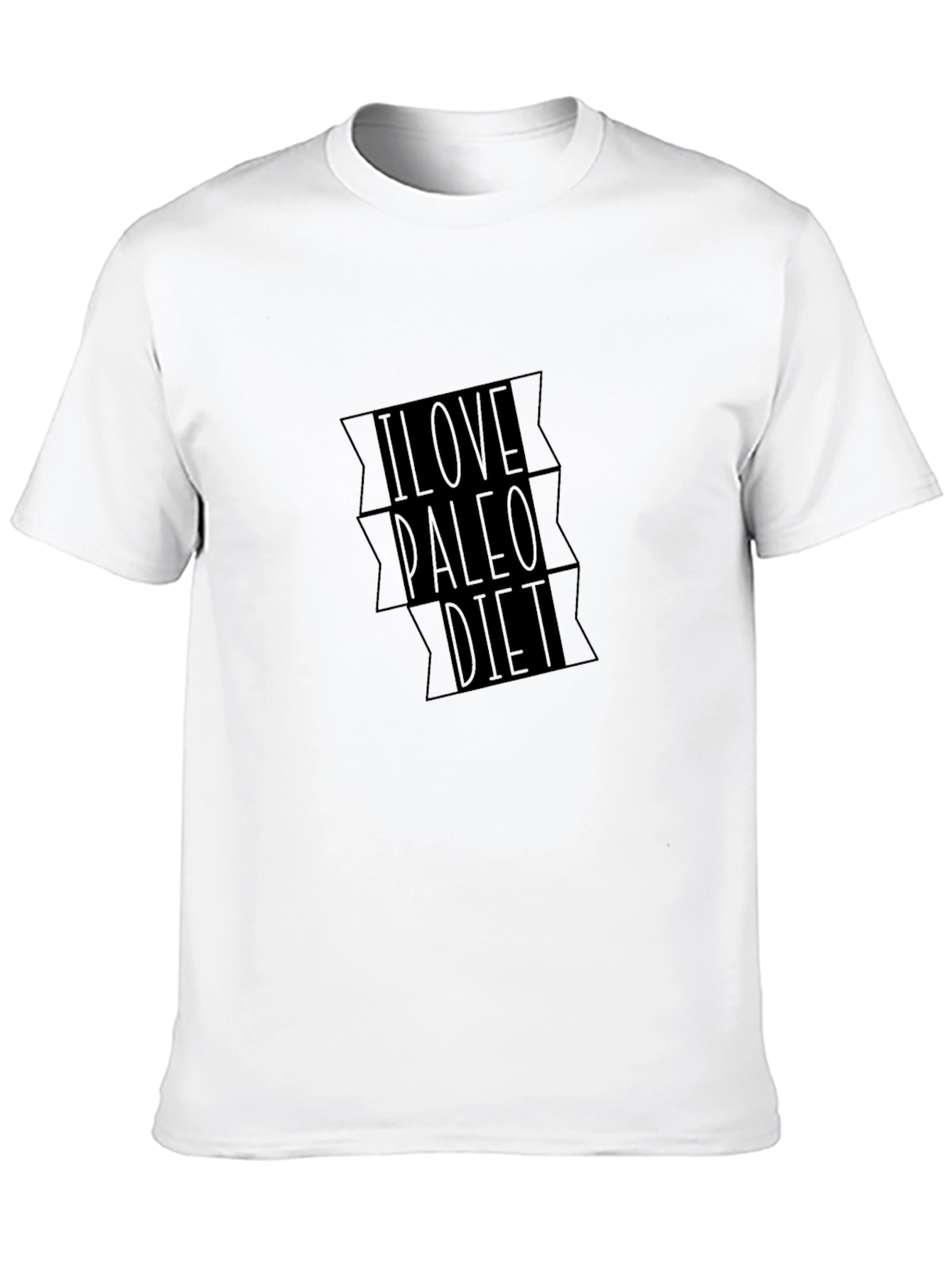 I Love Paleo Diet Graphic T-Shirt