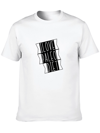 I Love Paleo Diet Graphic T-Shirt