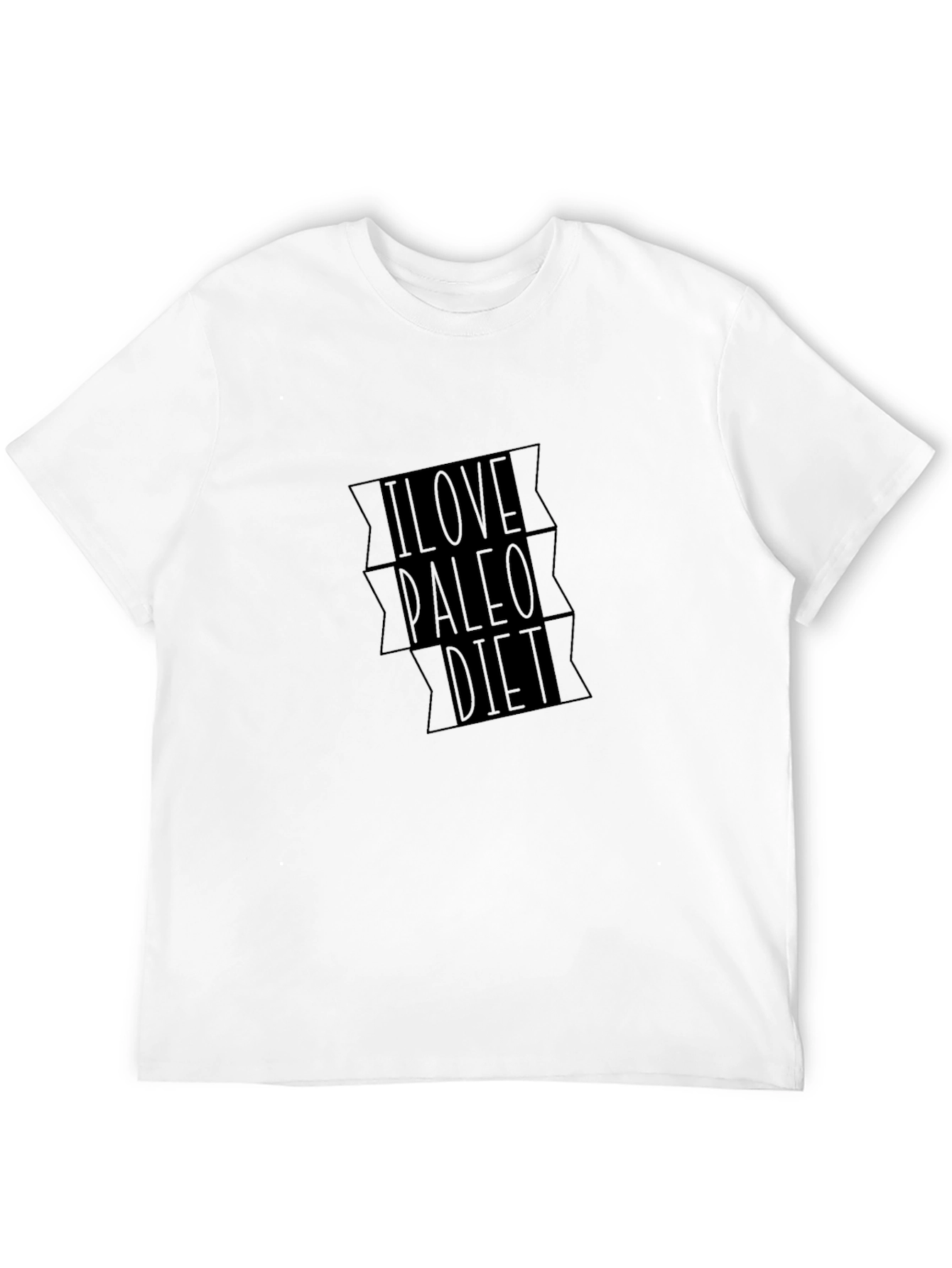 I Love Paleo Diet Graphic T-Shirt